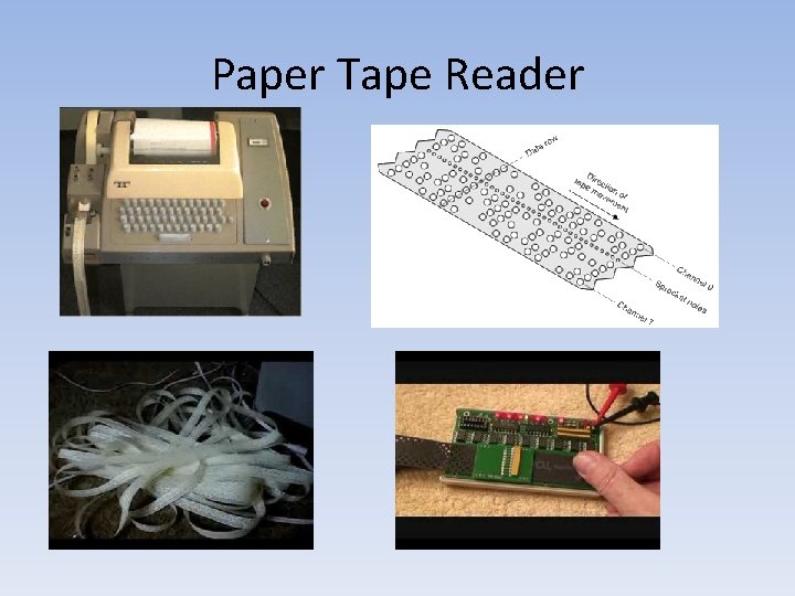 Paper Tape Reader 
