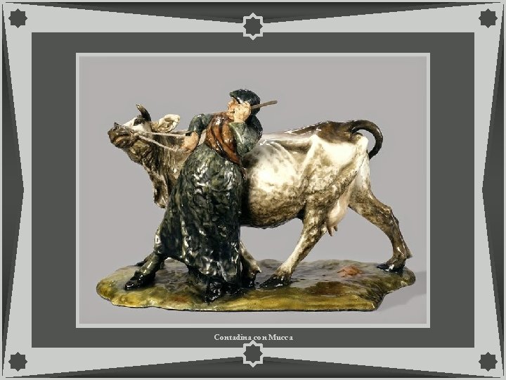 Contadina con Mucca 