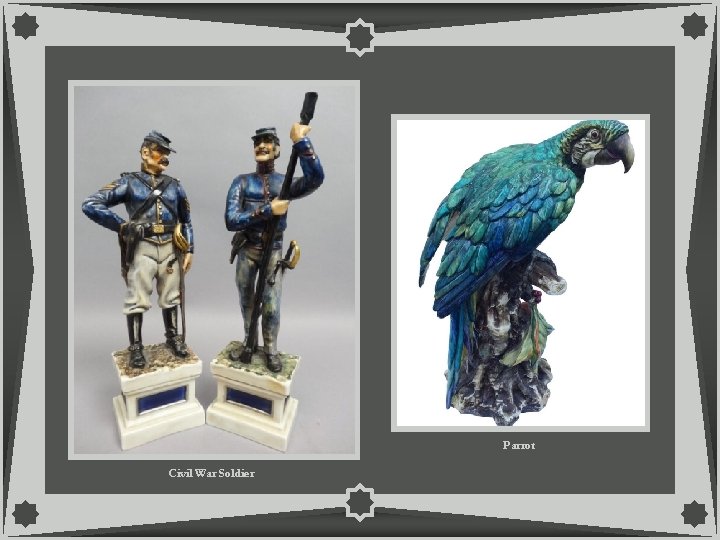 Parrot Civil War Soldier 