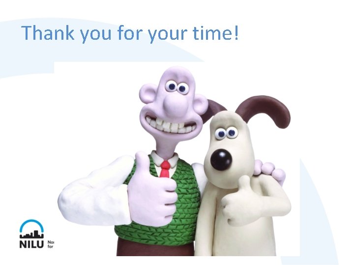 Thank you for your time! 