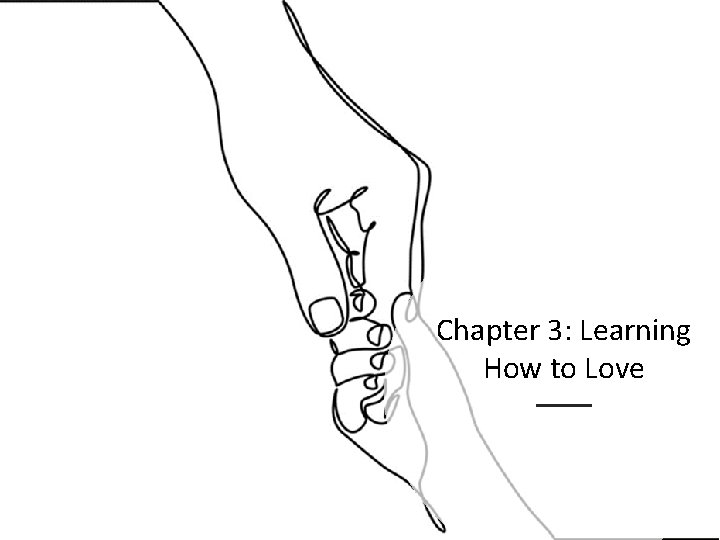 Chapter 3: Learning How to Love 