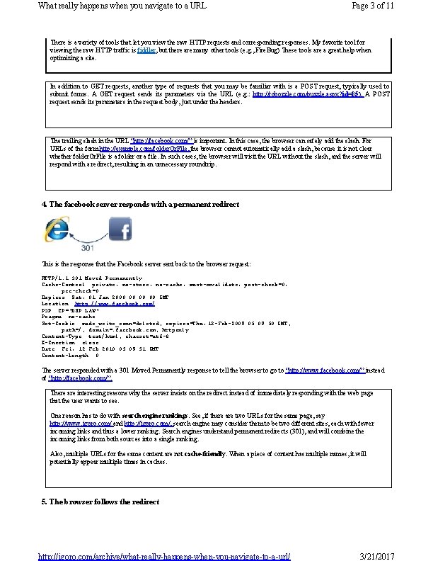 What really happens when you navigate to a URL Page 3 of 11 There What really happens when you navigate to a URL Page 3 of 11 There
