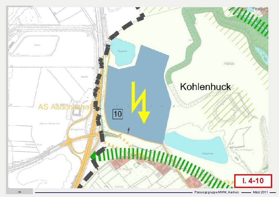 - 10 - Flächennutzungsplanung incl. Bausteine Stadtentwicklungskonzept I. 4 -10 Planungsgruppe MWM, Aachen März