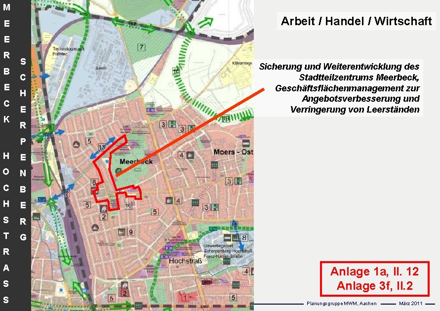 M Arbeit / Handel / Wirtschaft E R B E C K Flächennutzungsplanung incl.