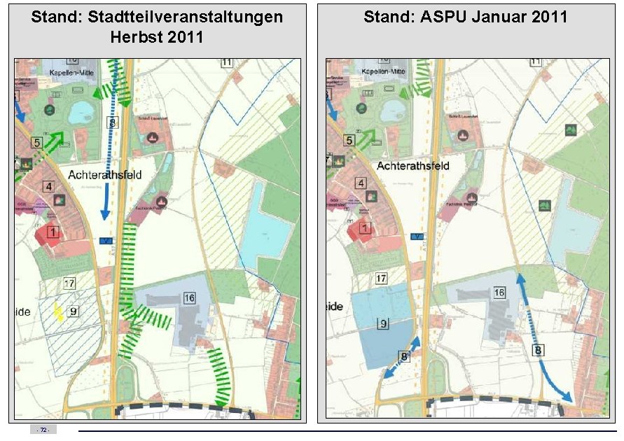 Stand: Stadtteilveranstaltungen Herbst 2011 - 72 - Stand: ASPU Januar 2011 