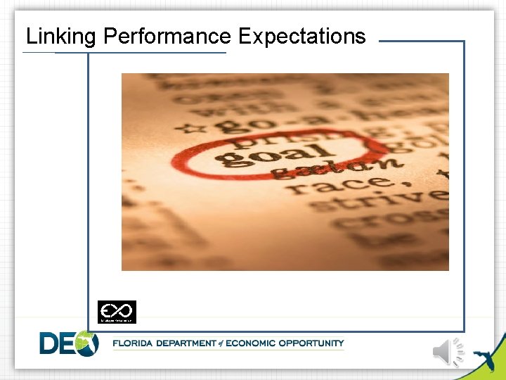 Linking Performance Expectations 
