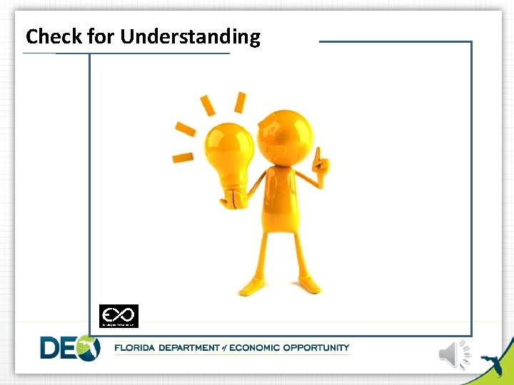 Check for Understanding 