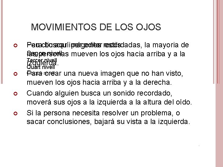 MOVIMIENTOS DE LOS OJOS Paraclic Feu buscar aquíimágenes per editar recordadas, estils la mayoria