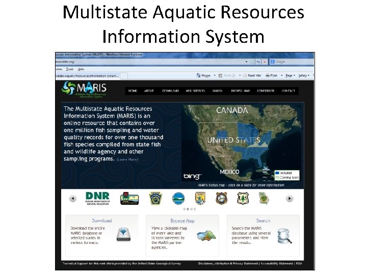 Multistate Aquatic Resources Information System 