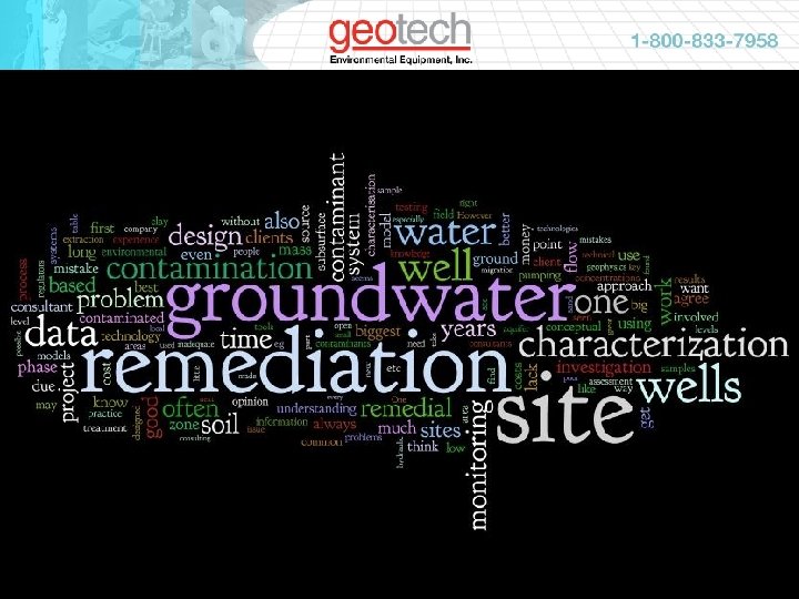 GROUND WATER SAMPLING • WATER LEVEL & PRESSURE • WATER SAMPLE FILTRATION • GROUND
