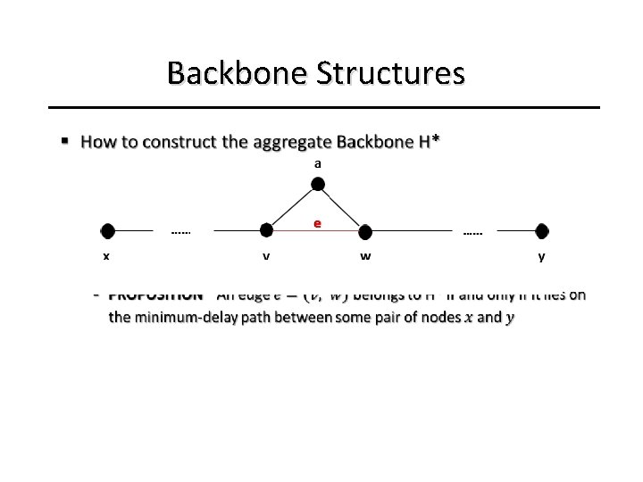 Backbone Structures • 