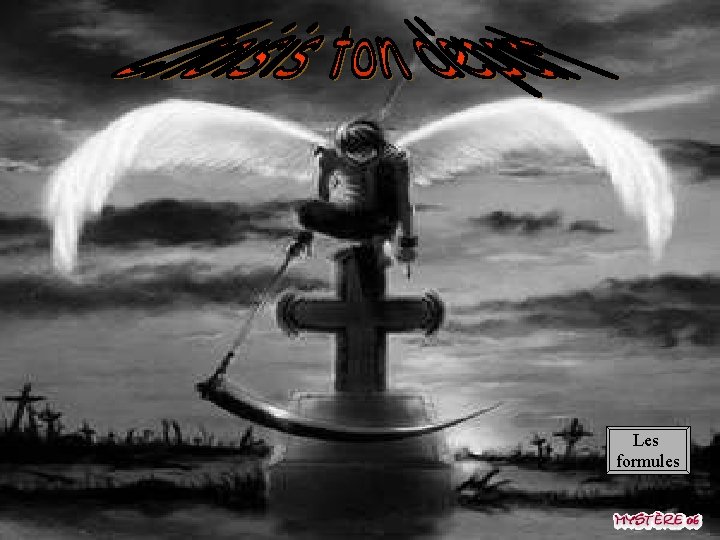 Les formules 