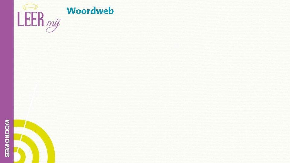 Woordweb WOORDWEB 