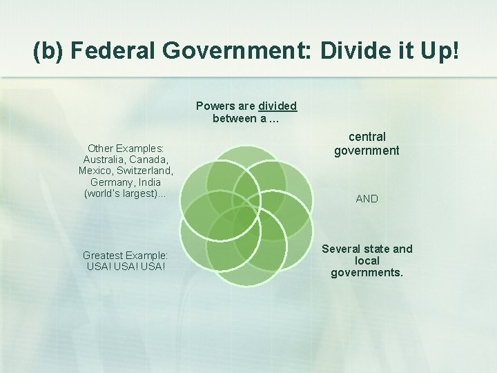 Introduction To Government And Forms Of Government A