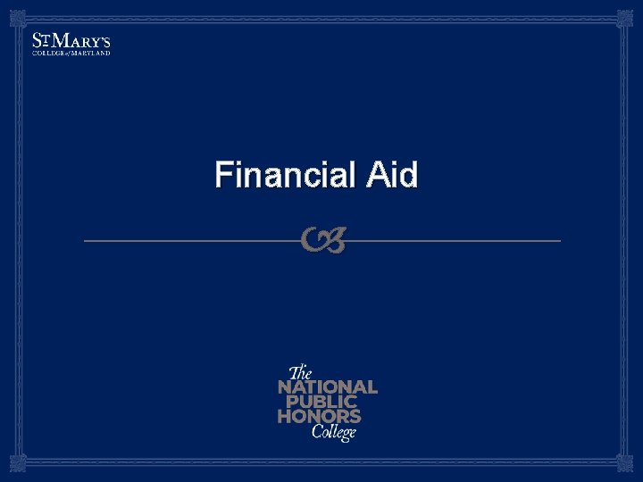 Financial Aid 