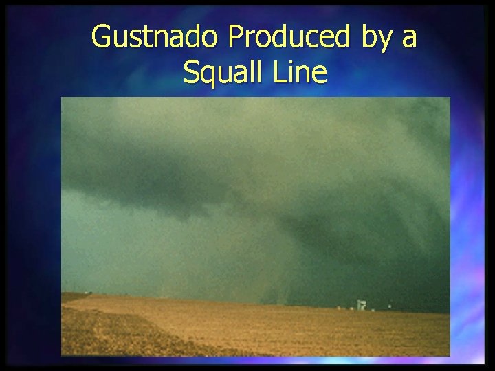 Gustnado Produced by a Squall Line 