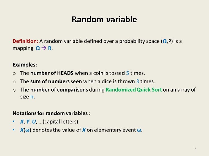 Random variable • 3 