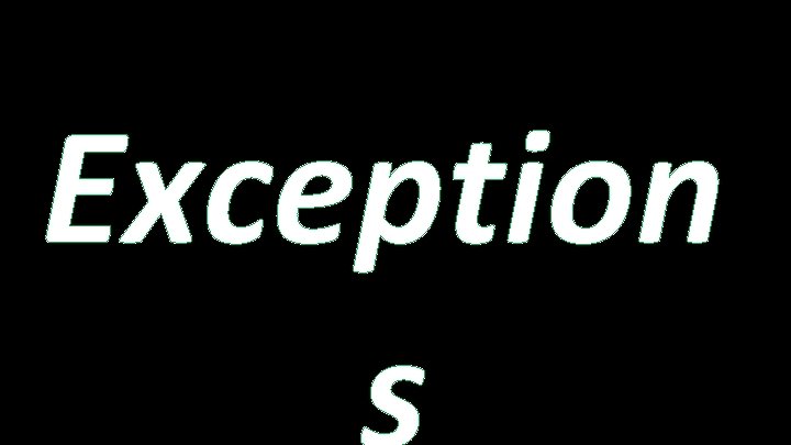 Exception 