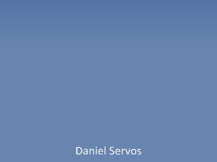 Daniel Servos 