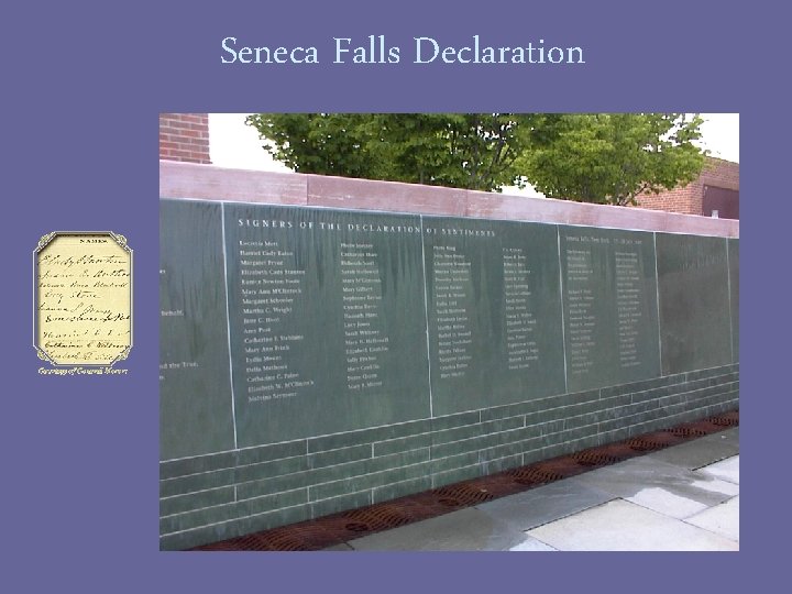 Seneca Falls Declaration 