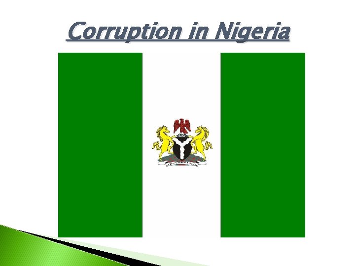 Corruption in Nigeria 