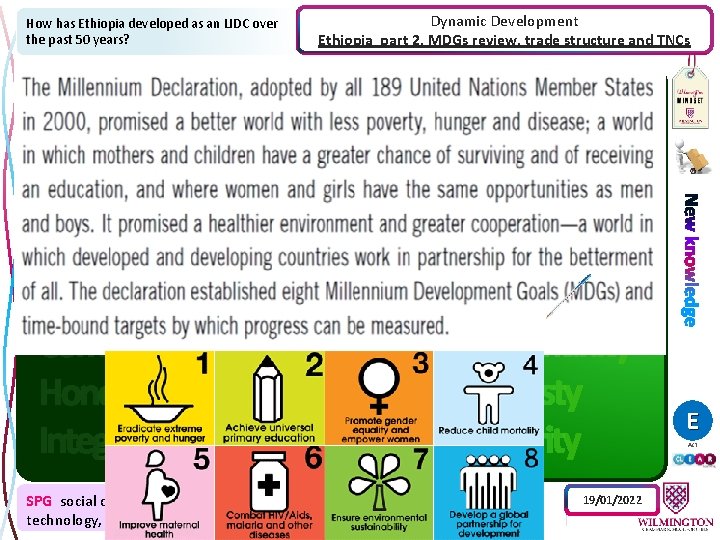 How has Ethiopia developed as an LIDC over the past 50 years? Dynamic Development