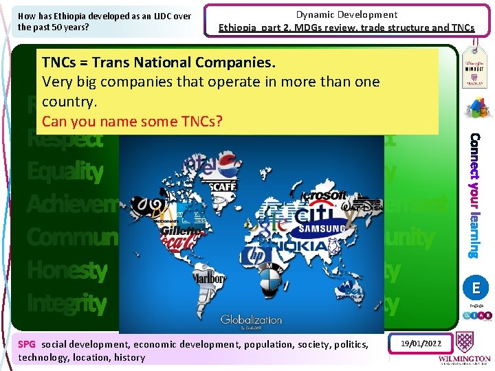 How has Ethiopia developed as an LIDC over the past 50 years? Dynamic Development