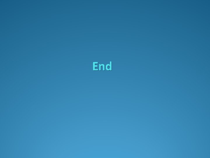 End 