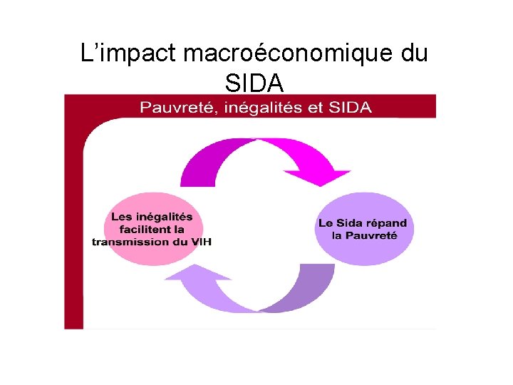 L’impact macroéconomique du SIDA 