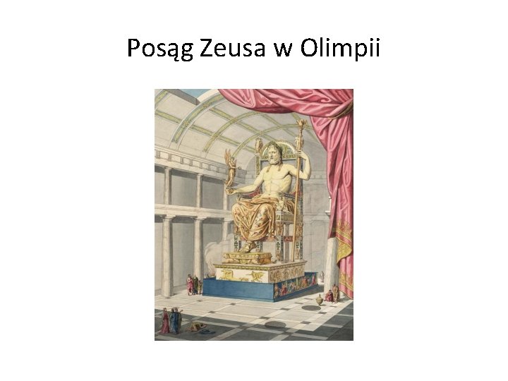 Posąg Zeusa w Olimpii 