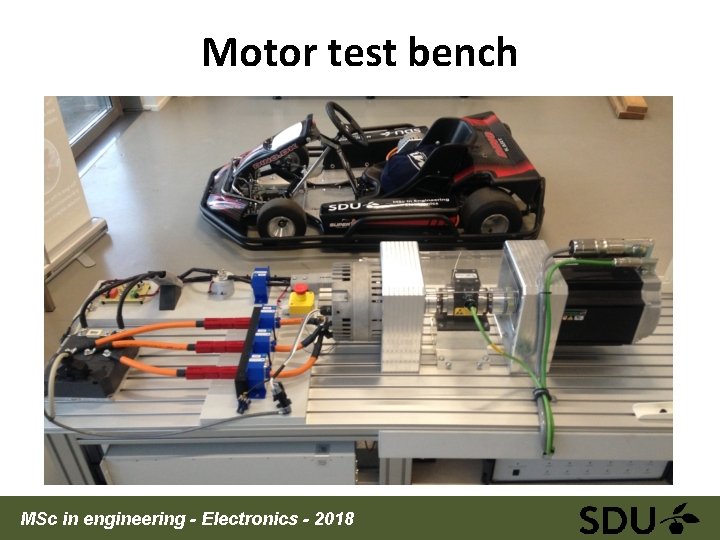 Motor test bench MSc in engineering - Electronics - 2018 