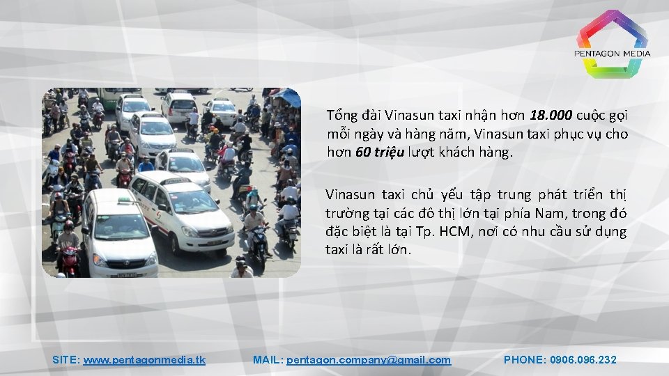 Tổng đài Vinasun taxi nhận hơn 18. 000 cuộc gọi mỗi ngày và hàng