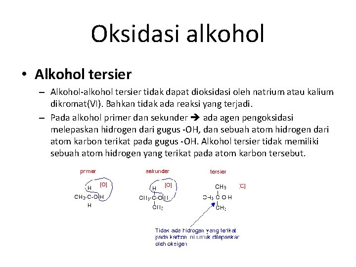 Alkohol Alkohol Senyawasenyawa Dimana Satu Atau Lebih Atom
