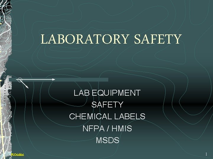 LABORATORY SAFETY LAB EQUIPMENT SAFETY CHEMICAL LABELS NFPA / HMIS MSDS PLOshikiri 1 