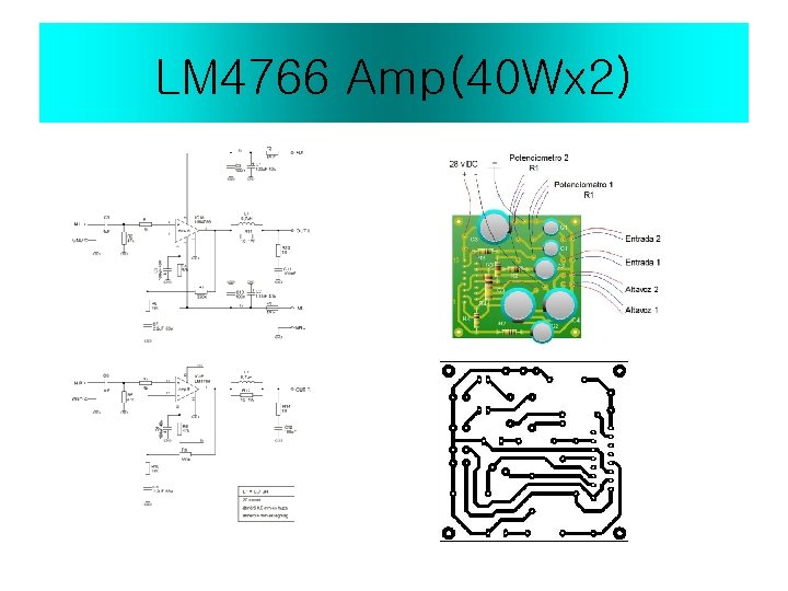 LM 4766 Amp(40 Wx 2) 
