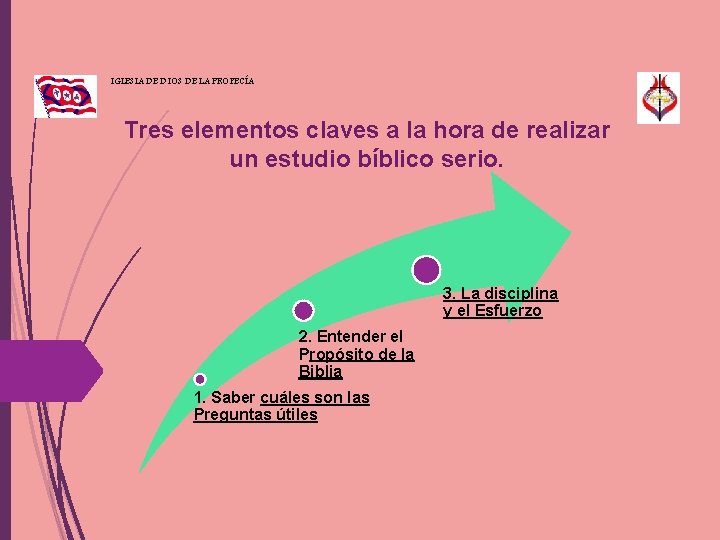 IGLESIA DE DIOS DE LA PROFECÍA Tres elementos claves a la hora de realizar