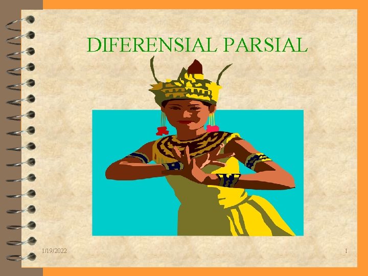 DIFERENSIAL PARSIAL 1/19/2022 1 