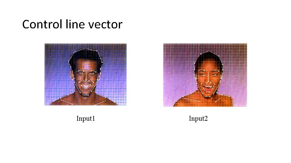 Control line vector Input 1 Input 2 