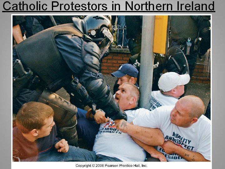Catholic Protestors in Northern Ireland Catholic Protestors in Northern Ireland