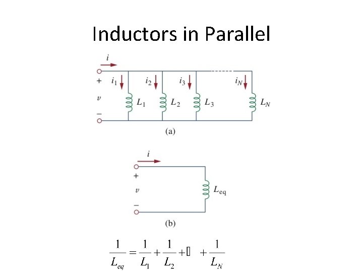 Inductors in Parallel 