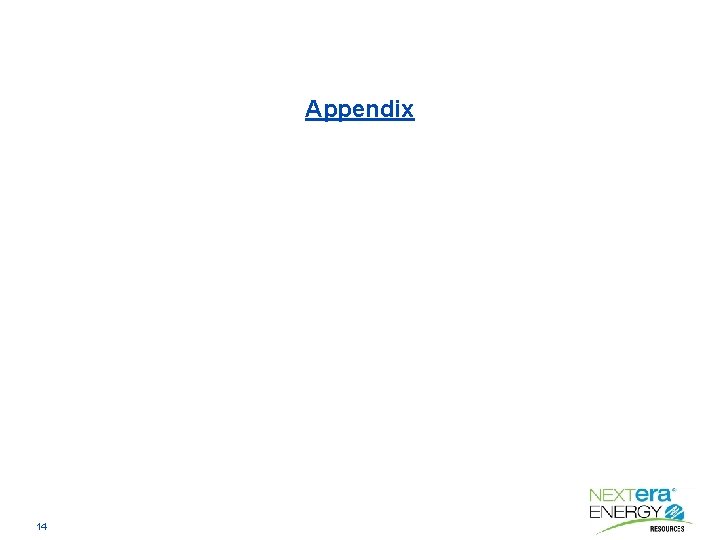 Appendix 14 