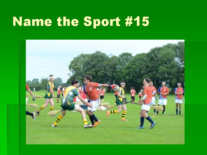 Sports Writing Journalism I Mr Dudek Types of