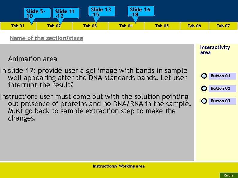Slide 510 Tab 01 Slide 11 -12 Tab 02 Slide 13 -15 Tab 03