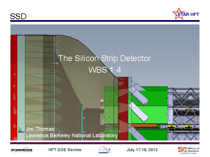 SSD The Silicon Strip Detector WBS 1. 4 Jim Thomas Lawrence Berkeley National Laboratory