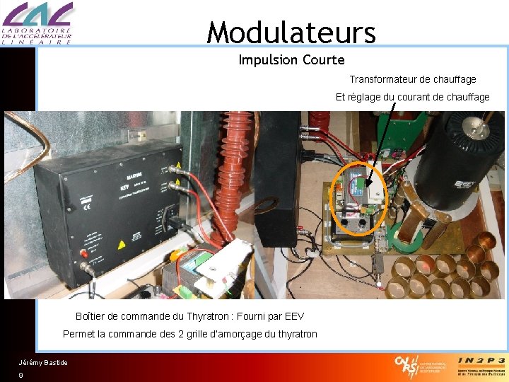 Modulateurs Impulsion Courte Transformateur de chauffage Et réglage du courant de chauffage Boîtier de