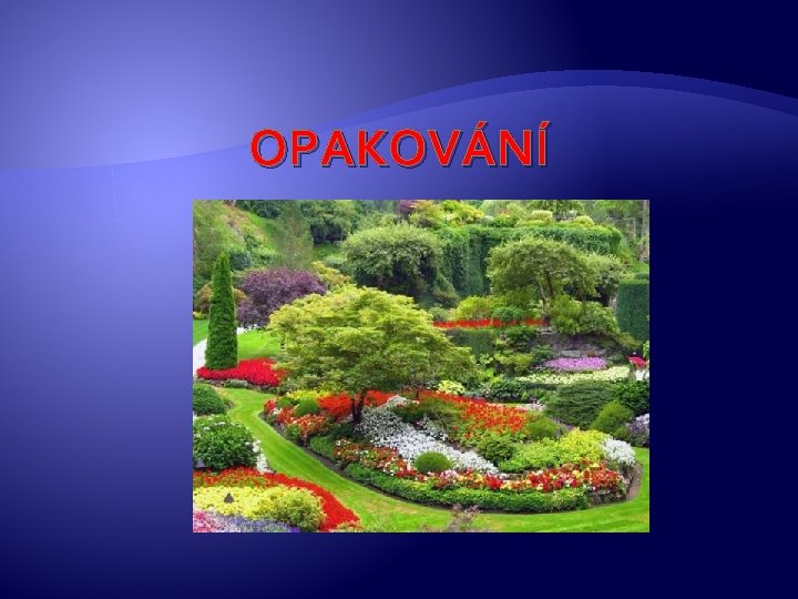 OPAKOVÁNÍ 