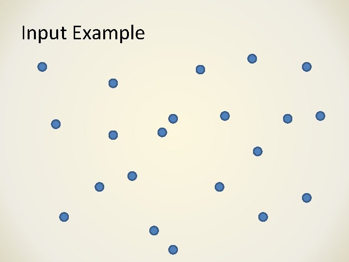 Input Example 