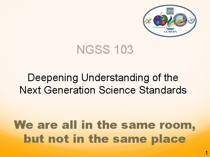 e 12 nc K- llia A NGSS 103 Deepening Understanding of the Next Generation