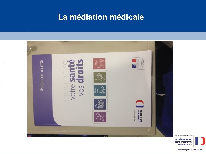 La médiation médicale 