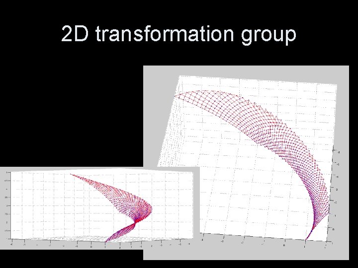 2 D transformation group 